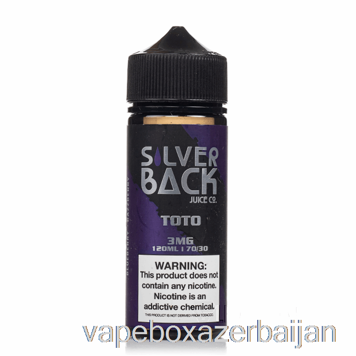 E-Juice Vape Toto - Silverback Juice Co. - 120mL 3mg